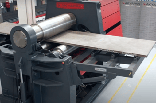 AKYAPAK Rolls Plate Bending Machine