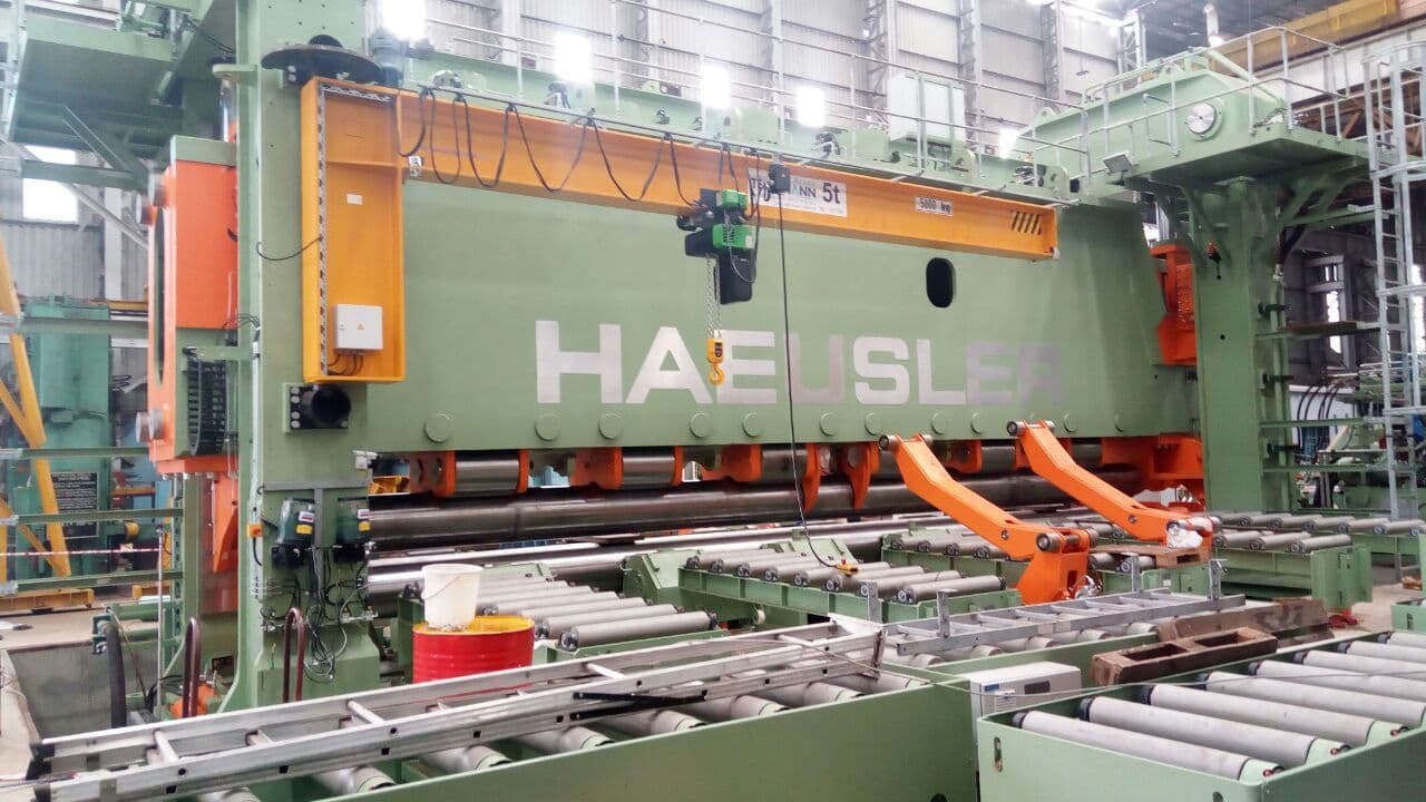 Haeusler Shipyard Plate Bending Machine (1400T)